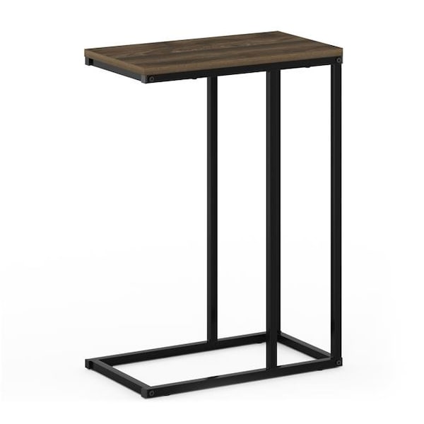 Furinno Furinno FM19123CWN Camnus Modern Living Sofa Side Table; Columbia Walnut FM19123CWN - main